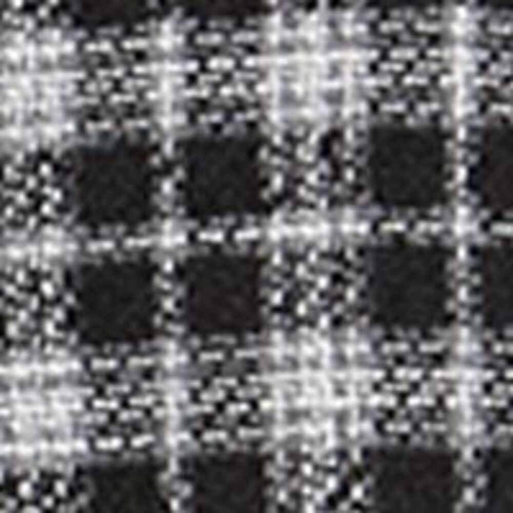 BLACK TAPE Womens Black Snap Closure Plaid Cuffed Sleeve Top Plus 1X - Picture 4 of 4